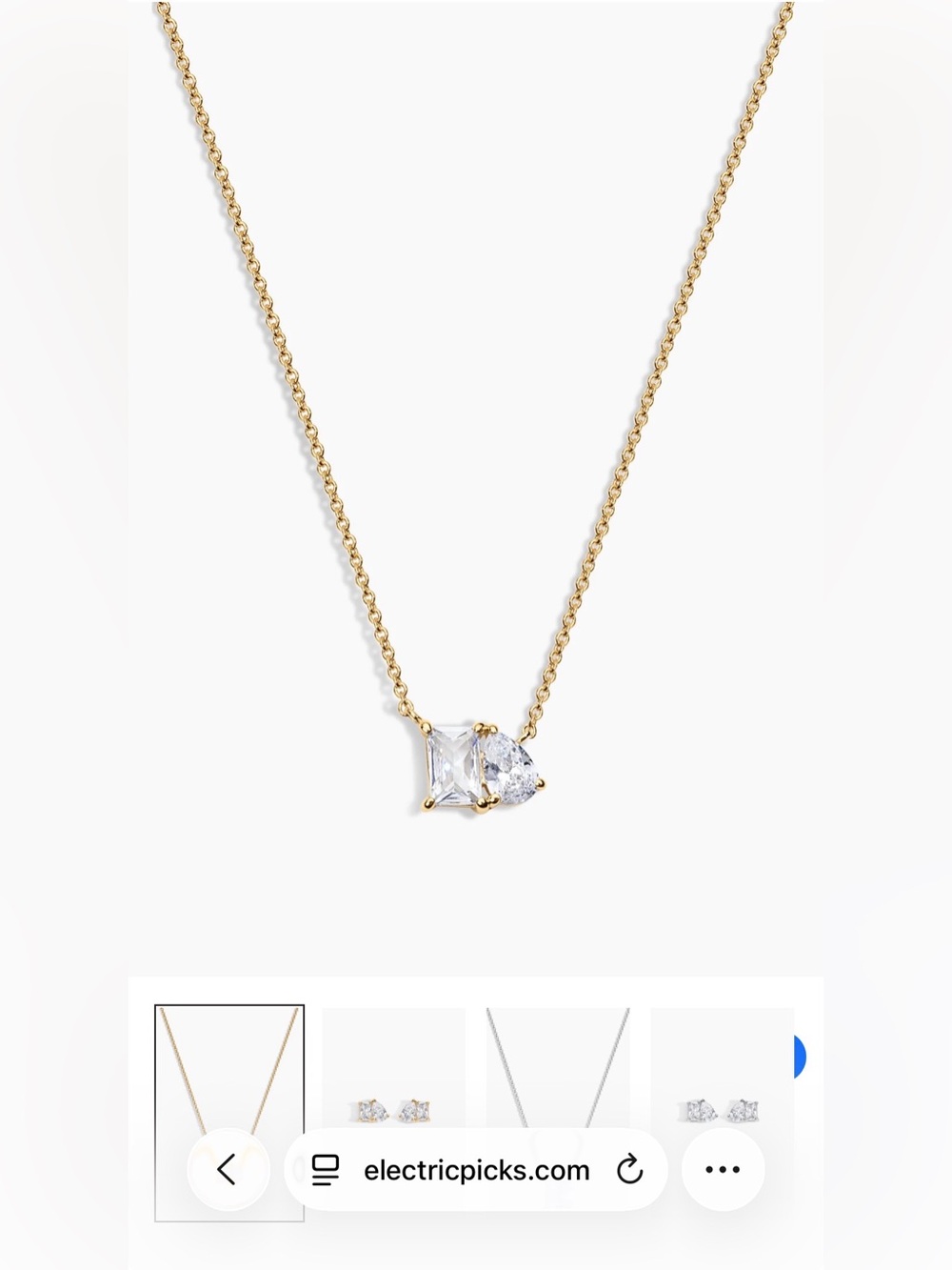 Electric Picks Et Tois Necklace